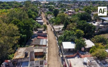 Avance de 78% en rehabilitación de calle Simón Bolívar en Cuauhtémoc: Seidum