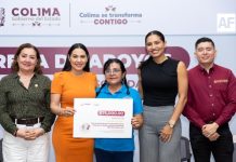 Gobernadora de Colima entrega recursos económicos a 30 Organizaciones de la Sociedad Civil