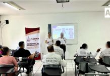 SSP Colima fortalece la formación policial para la atención a las violencias