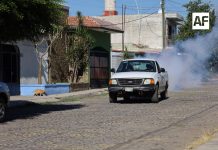 Salud Colima sigue fumigando contra dengue los 4 municipios más grandes