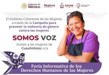 ICM realizará Feria de los Derechos Humanos de las Mujeres, este lunes en El Trapiche