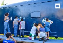 Niñas y niños remodelan el ‘Vagón de las Artes’ en Casa de la Cultura de Colima