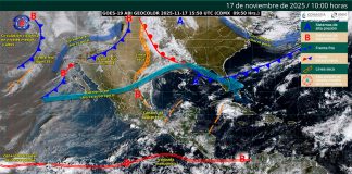 Gobierno de México llama a reforzar medidas preventivas ante nuevo frente frío en el noroeste