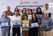 Indira Vizcaíno concluye entrega de laptops gratuitas a docentes de primarias públicas