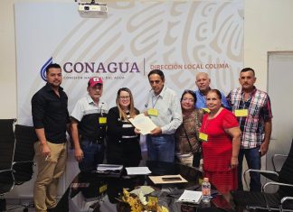 Conagua otorgó una prórroga de concesión a la Unidad de Riego para el Desarrollo Rural del Ejido Armería, en Colima