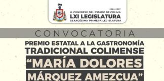 Busca Congreso distinguir a quien preserva la Gastronomía Tradicional Colimense