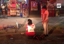 Menor resulta lesionado tras ser colisionado por un sedán mientras circulaba en bicicleta en Colima