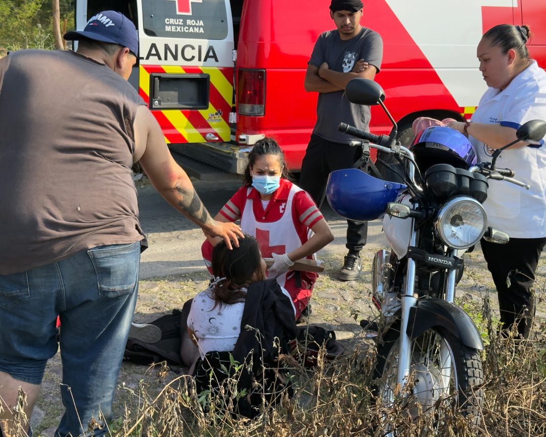 cruz roja lesionada moto bosques del sur 02