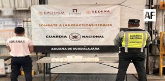 Acciones del Gabinete de Seguridad dejan cuatro detenidos y aseguramiento de metanfetamina en Jalisco