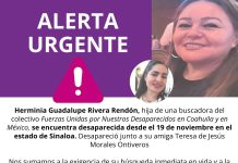 Claman justicia y búsqueda inmediata de dos mujeres levantadas en Mazatlán; una de ellas esposa de periodista e hija de activista