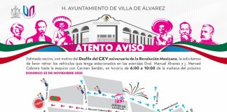 Este domingo, el Desfile Revolucionario en VdeA