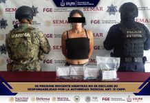 Detienen a una mujer con droga “ice” en el municipio de Colima