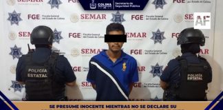 Detiene Policía Estatal de Colima a sujeto por violencia familiar