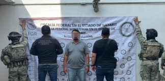 Marina y Fiscalía detienen a presunto infractor por delitos federales en Puerto Vallarta, Jalisco