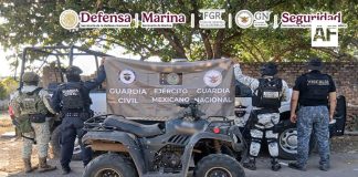 En dos acciones en Michoacán detienen a cuatro personas y aseguran más de 200 cartuchos