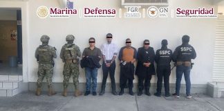 Autoridades federales detienen a integrantes de célula criminal, eran policías municipales de Cd. Guzmán, Chiquilistlán y Atemajac, Jalisco
