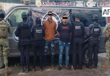 Detienen a cinco hombres armados en operativos coordinados en Sinaloa