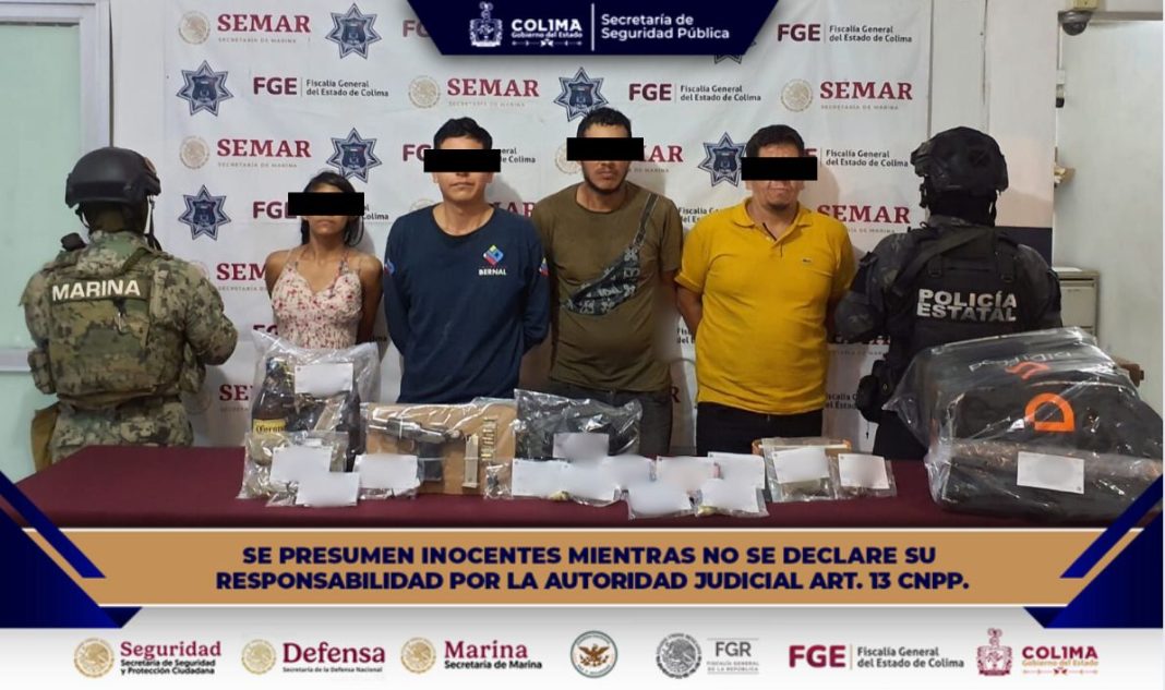 detenidos ssp droga arma