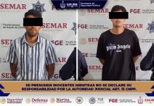 SSP Colima detiene a dos hombres por presunta violencia familiar