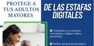 Policía Cibernética llama a proteger a adultos mayores ante aumento de estafas digitales