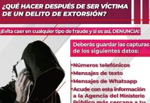 Emite FGE recomendaciones para evitar ser víctima de extorsión telefónica