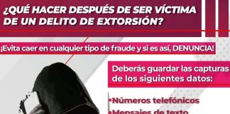 Emite FGE recomendaciones para evitar ser víctima de extorsión telefónica