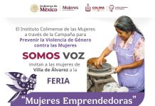 Este viernes, la Feria de Mujeres Emprendedoras en Villa de Álvarez, como parte de ‘Somos Voz’