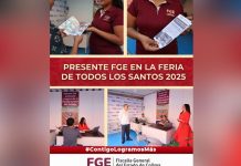 Presente FGE en la Feria de Todos los Santos 2025