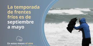 Gobierno de México exhorta a mantener medidas de autoprotección ante lluvias y nuevo frente frío