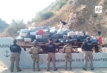 Semar incinera cerca de cinco toneladas de cocaína asegurada en operativos marítimos