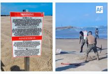 Sheinbaum aclara instalación de señalamientos retirados en Playa Bagdad, Tamaulipas