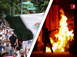 Dos marchas de la generación Z se realizan en Colima; una termina en disturbios