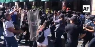 SSP Michoacán, separará a elemento policial que agredió a periodista e iniciará investigación