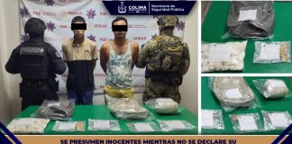 SSP: Policía Estatal de Colima detiene a dos sujetos relacionados con cartel delictivo