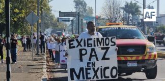 “Queremos paz, queremos libertad”: familias protestan este sábado en Uruapan