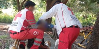 Hijo agrede con machete a su madre en Colima; la víctima logró escapar y pedir ayuda