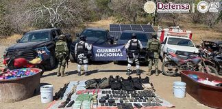 Cinco detenidos y aseguramiento de armas, droga y explosivos en Michoacán durante operativos del “Plan por la Paz y la Justicia”