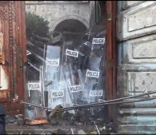 Una segunda marcha de la Generación Z terminó en disturbios en Guadalajara