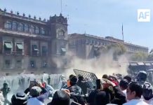 Segob rechaza acciones violentas durante la manifestación en la Ciudad de México