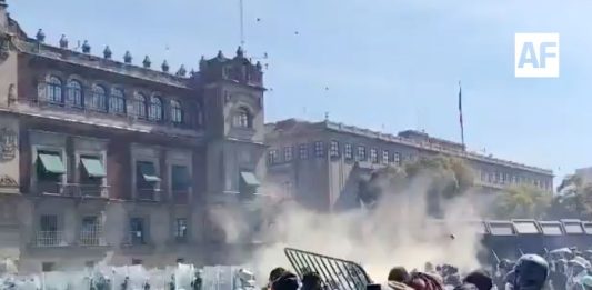 Segob rechaza acciones violentas durante la manifestación en la Ciudad de México