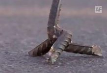 Arrojan poncha-llantas en la carretera a Playa Cuyutlán; Ayuntamiento de Armería pide extremar precauciones