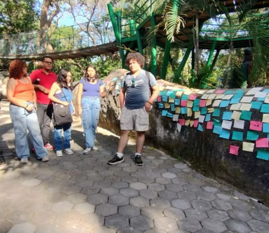 Realizan estudiantes de Artes Visuales proyectos de arte público en el parque regional “Griselda Álvarez”