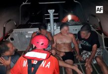 Marina rescata a cuatro personas en peligro de ahogamiento en Bahía de Banderas, Nayarit