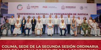 Colima, sede de la Segunda Sesión Ordinaria 2025 de la Zona Occidente de la Conferencia Nacional de Procuración de Justicia