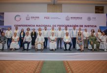 Gobernadora Indira Vizcaíno inaugura la 2ª Sesión de la Conferencia Nacional de Procuración de Justicia, en Manzanillo