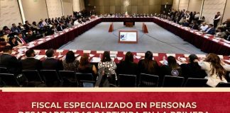 Fiscal Especializado en Personas Desaparecidas participa en la Primera Sesión del Sistema Nacional de Búsqueda