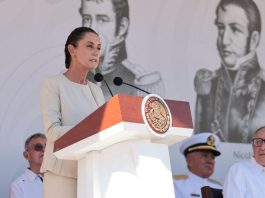 A 200 años de la Independencia en la Mar, celebramos y convocamos a la constante defensa de nuestra independencia y soberanía: Presidenta Claudia Sheinbaum