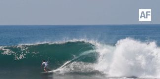 Con gran oleaje se realiza el Clásico de Surfing Pascuales 2025, este fin de semana en Tecomán