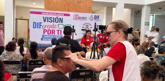 Riult Rivera acerca salud visual a miles de familias con el arranque de ‘Visión DIFerente Por Ti