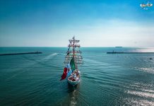 Zarpa el Buque Escuela Cuauhtémoc tras exitoso arribo a Veracruz en los festejos por la Independencia